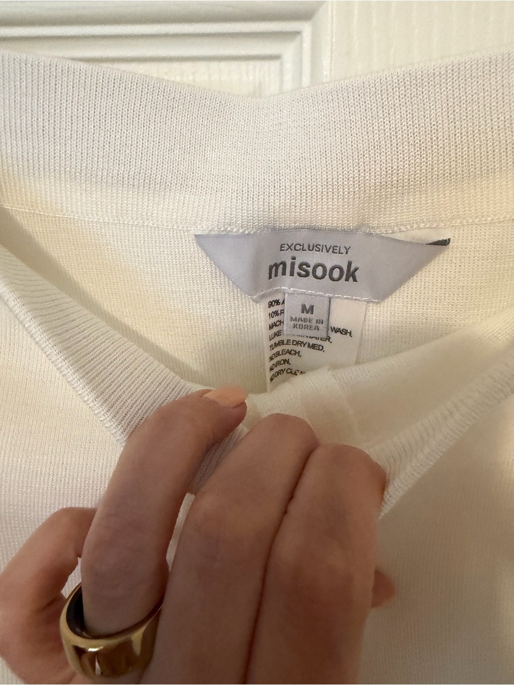 Misook Cream Pants